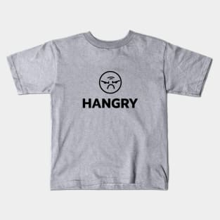 Hangry Hungry Angry Foodie Kids T-Shirt